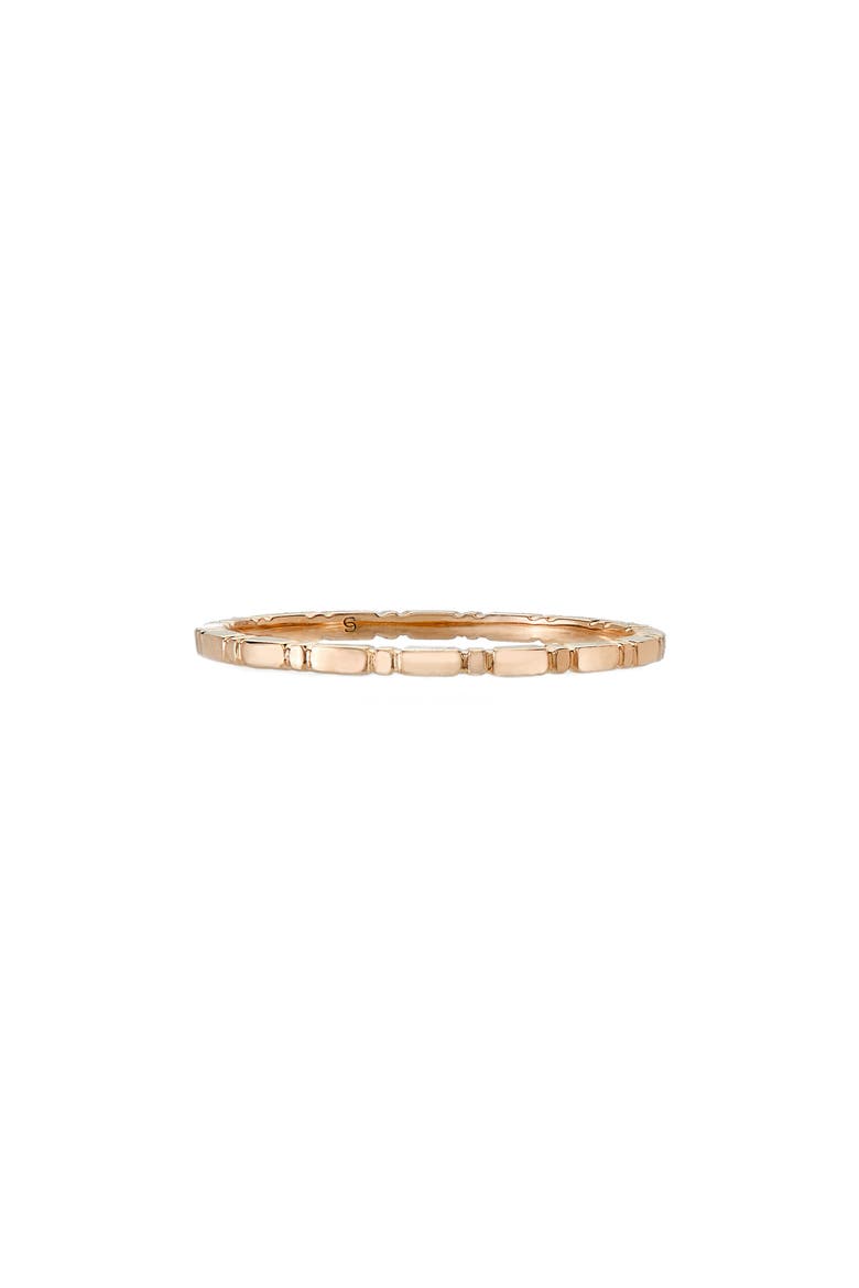 Agnes Small Band Ring, Main, color, ROSE GOLD