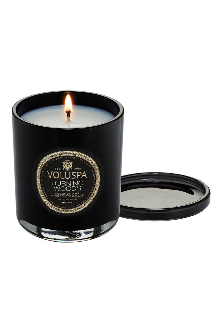Burning Woods Classic Candle, Alternate, color, NO COLOR