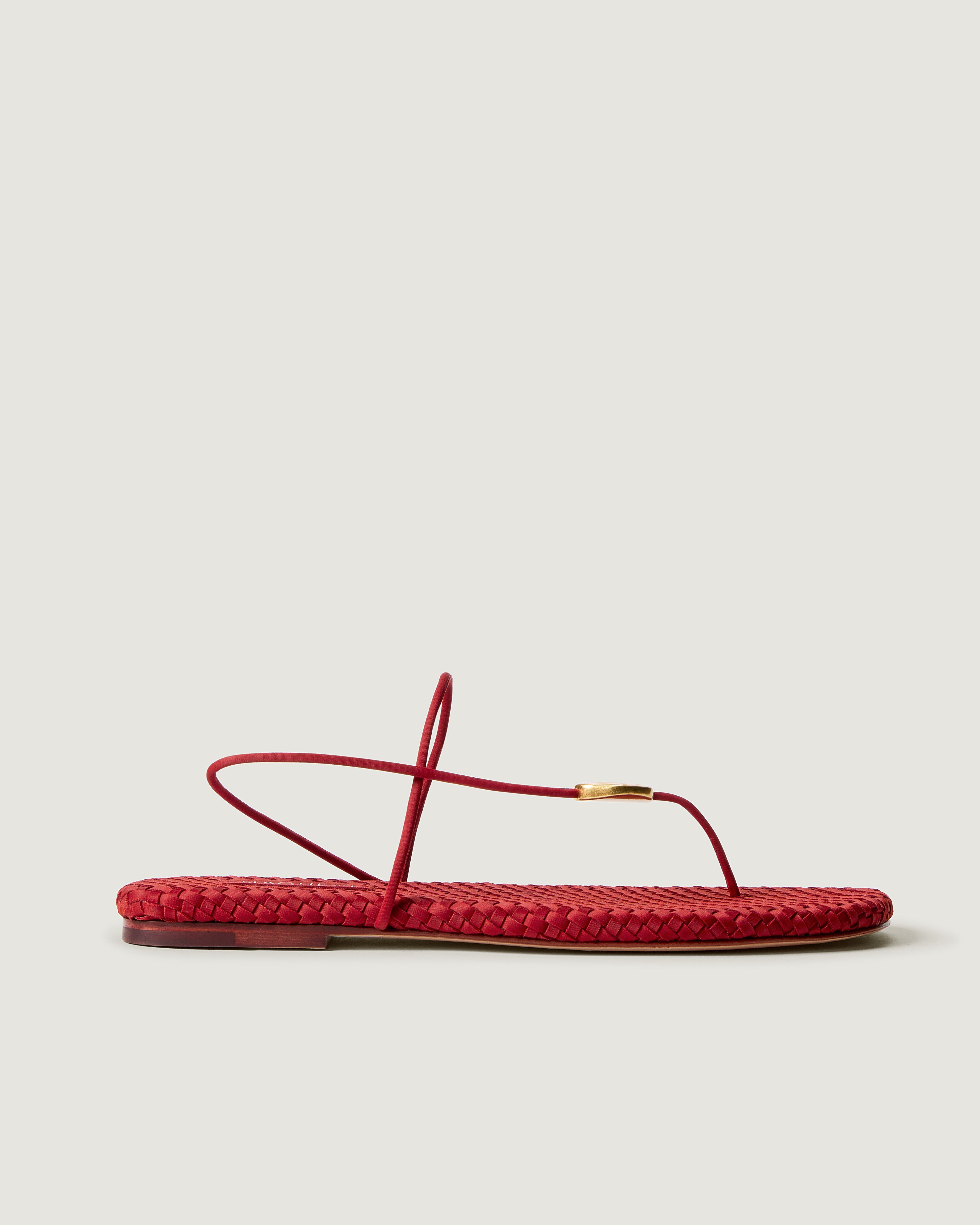 Gaia Sandal, Main, color, Rosso