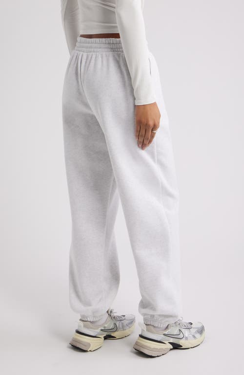 Bp. Oversize Fleece Joggers In White