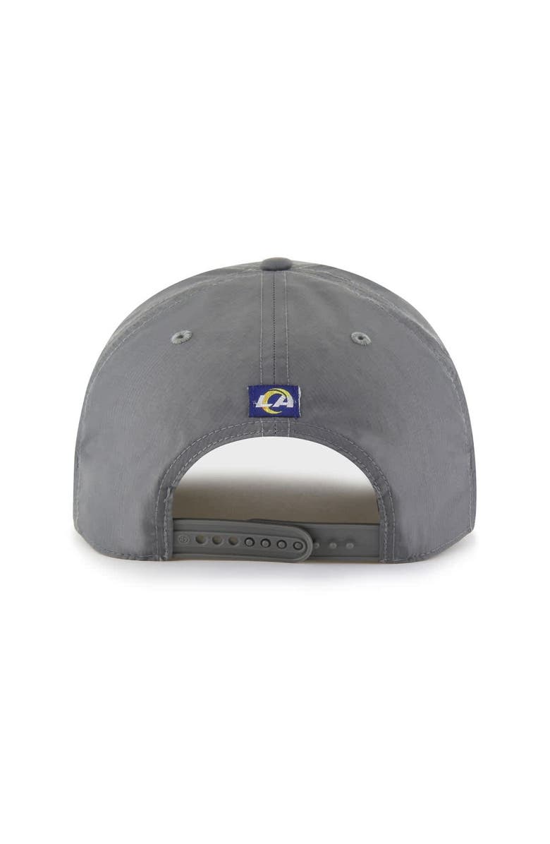 '47 Men's '47  Gray Los Angeles Rams Suburbia Hitch Adjustable Hat, Alternate, color, 