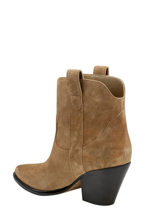 Marc Fisher Ltd Marlie Western Boot In Medium Natural 101