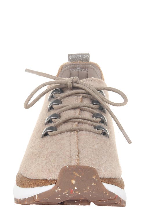 Otbt Courier Platform Sneaker In Natural Suede