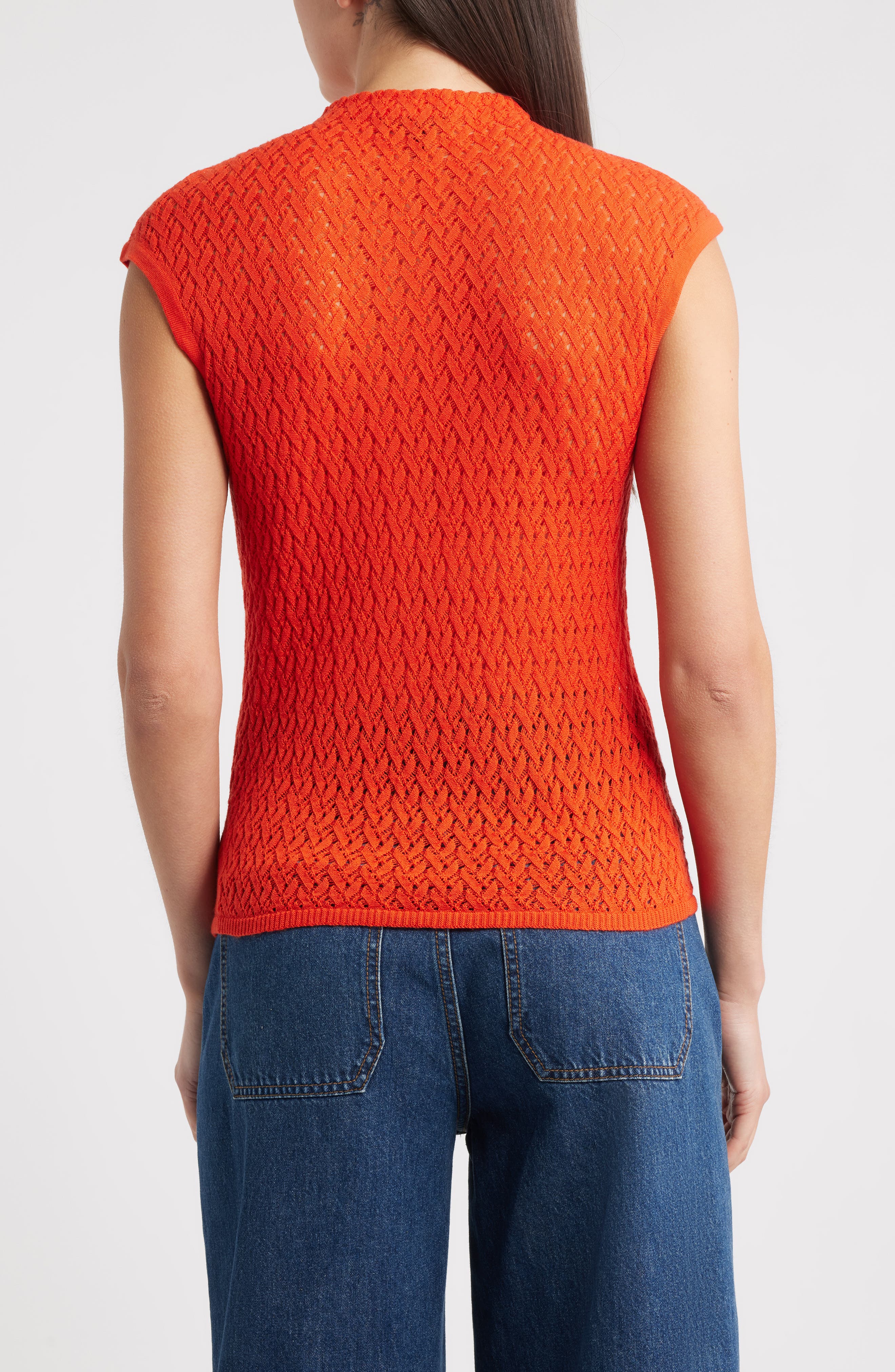 Tana Cap Sleeve Sweater - image 4