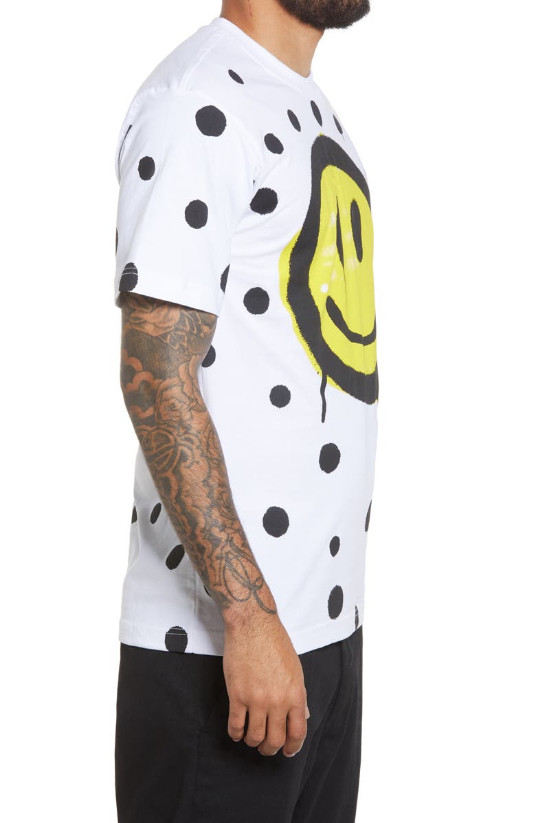 MARKET Chinatown Market Smiley Vandal Graphic Tee, Alternate, color, 