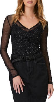 PAIGE Meena Floral Long Sleeve Top