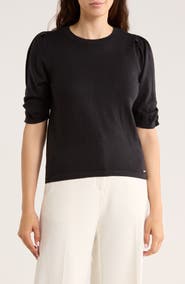 Calvin Klein Elbow-Length Sleeve Sweater