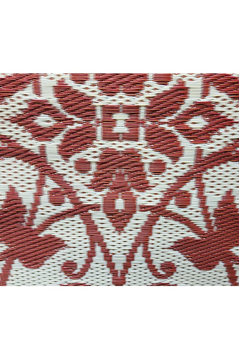 New Wrought Iron Rug, Alternate, color, Deep Red - 6'x9'