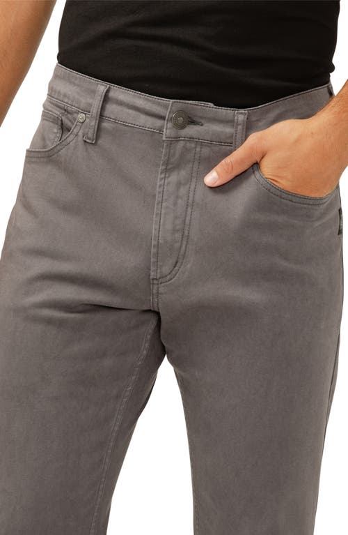 Shop Silver Jeans Co. Machray Athletic Fit Straight Leg Jeans In Slate Grey