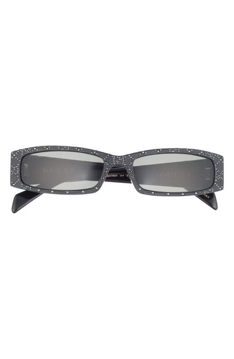 57mm Rectangular Sunglasses