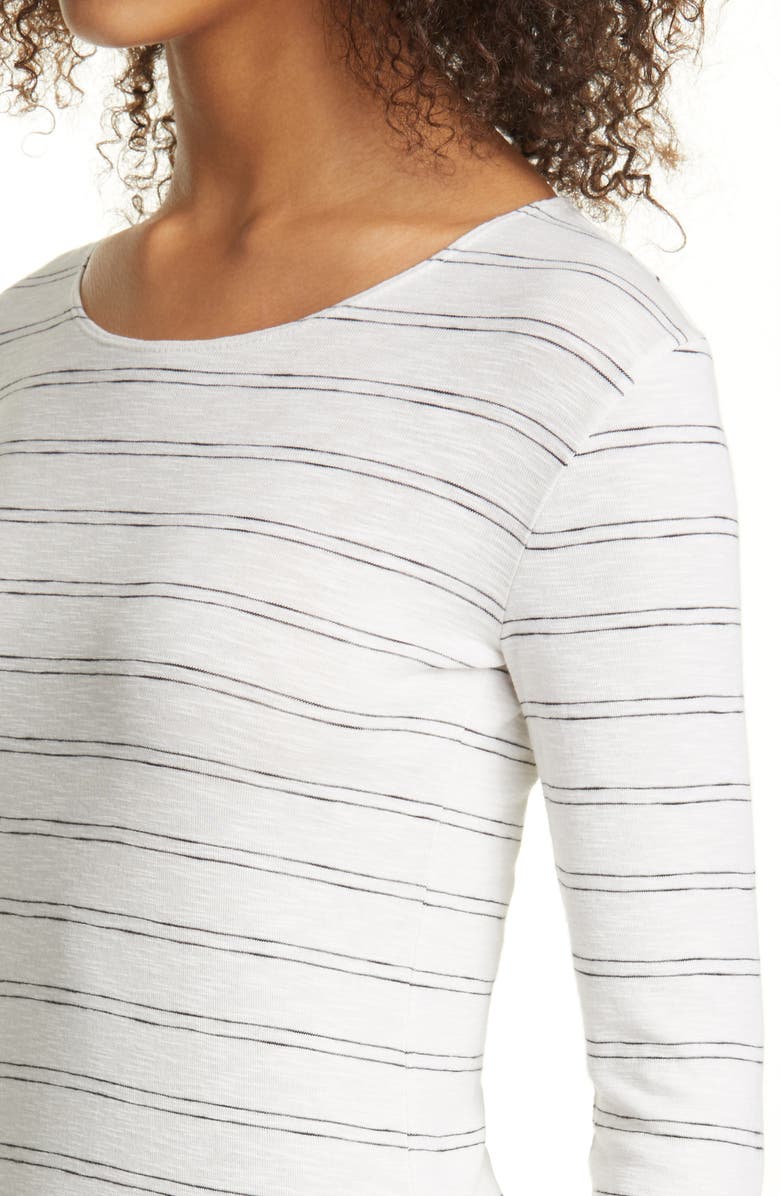 Vince Pinstripe Long Sleeve Tee, Alternate, color, 