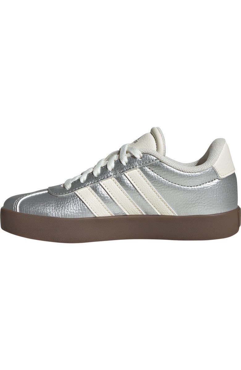 adidas Kids' VL Court 3.0 Sneaker, Alternate, color, Silvmt/Owh