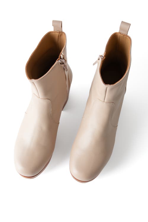 Fortress Charli Platform Clog Boot In Sand