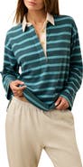 Faherty Legend Rugby Stripe Sweater