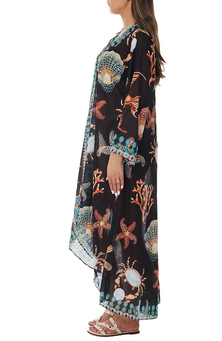 RANEES Starfish Duster, Alternate, color, Black