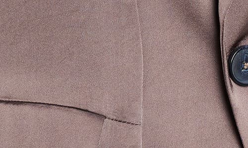 Nic + Zoe Nic+zoe Day Gloss Tuxedo Jacket In Brown