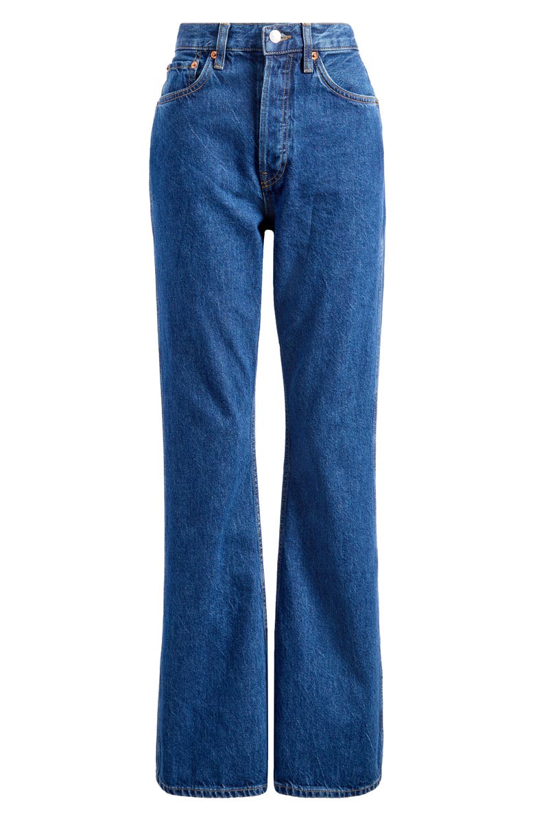 Re/Done The Riding Bootcut Jeans, Alternate, color, Faded Rider
