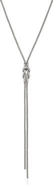John Hardy Love Knot Y-Necklace, Diamonds
