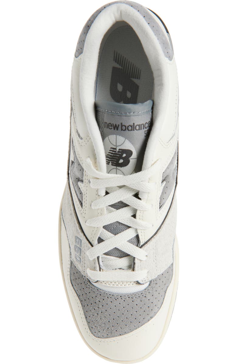 New Balance 550 Basketball Sneaker, Alternate, color, Sea Salt/ Slate Grey