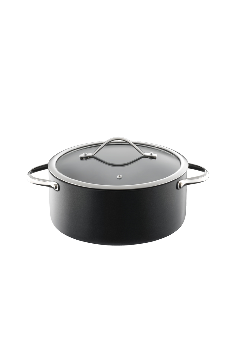 iD3® Casserole with Lid 9.5", Main, color, BLACK