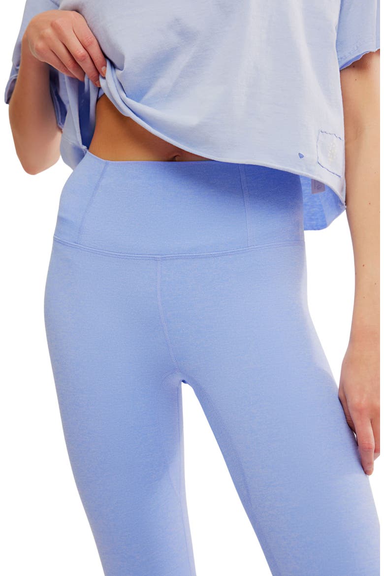 FP Movement Never Better Heathered Leggings, Alternate, color, BLUEBERRY HEATHER