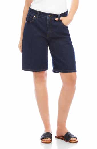 Denim Bermuda Shorts