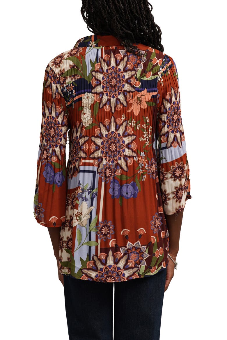 Release Pleat Button Front Blouse, Alternate, color, ALISA