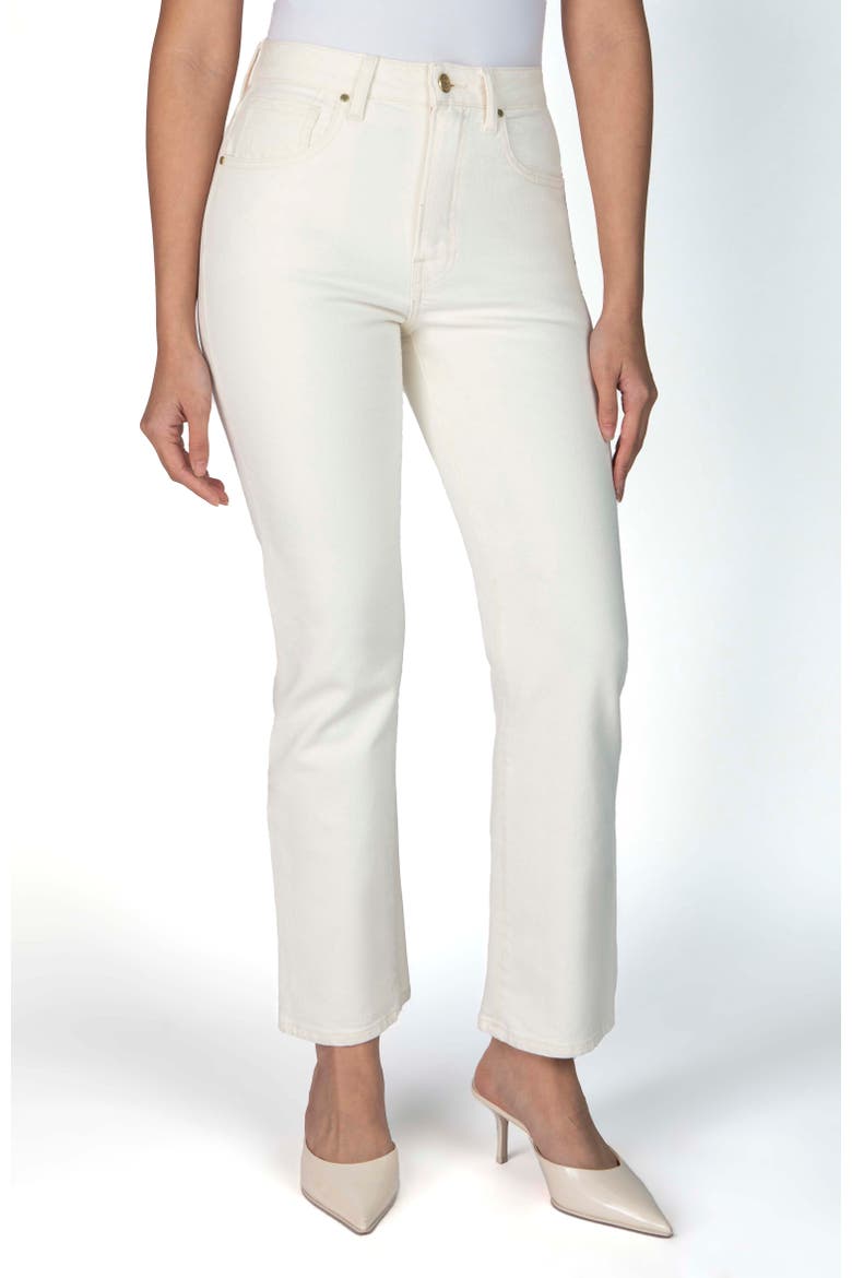 The Kate Petite Straight Leg Jean, Main, color, Pearl