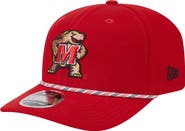 New Era Men's New Era Red Maryland Terrapins Gameday Multi-Rope 9SEVENTY Stretch-Snap Hat