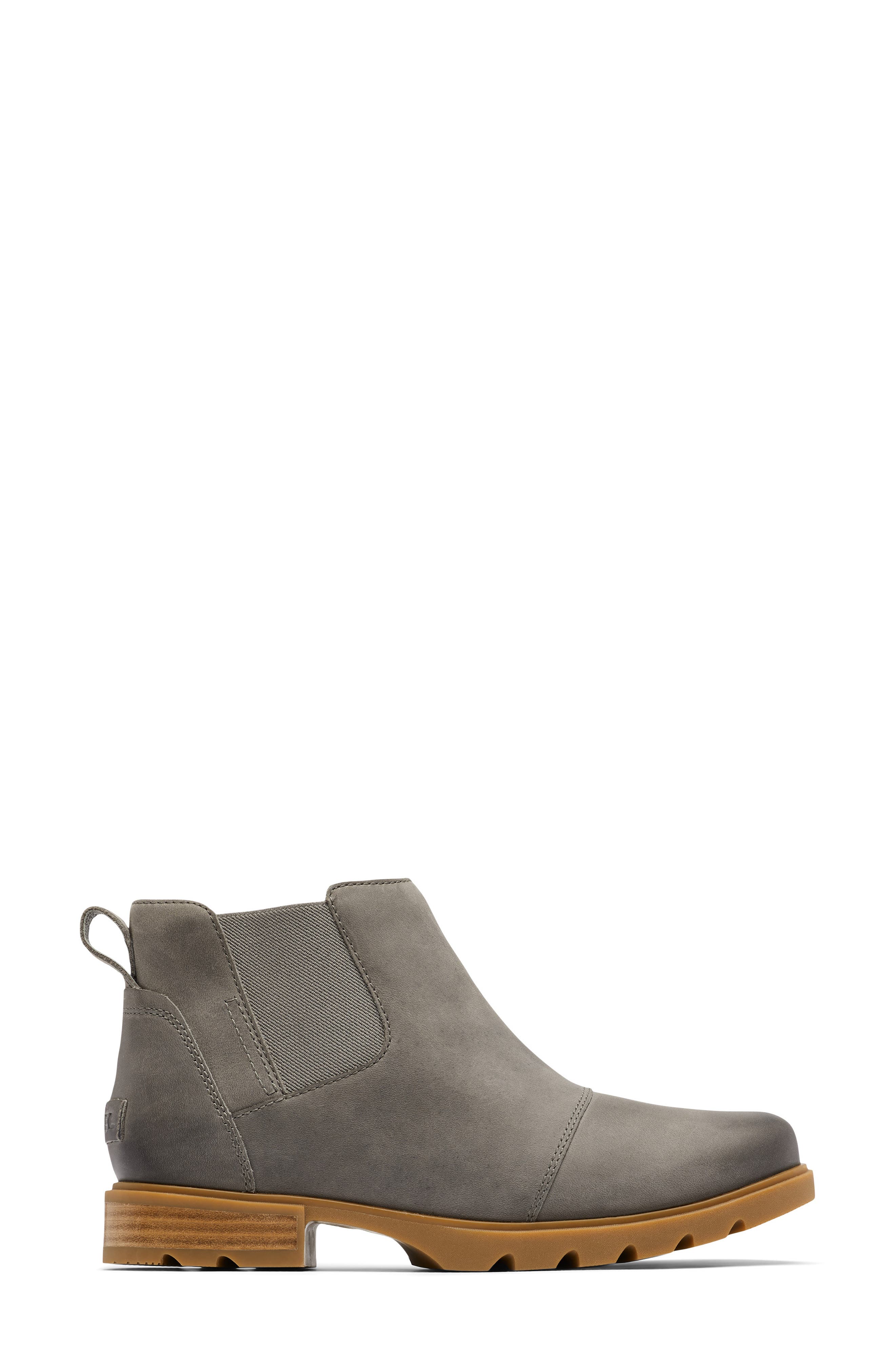 Emelie III Waterproof Chelsea Boot, Alternate, color, QUARRY/ GUM 2