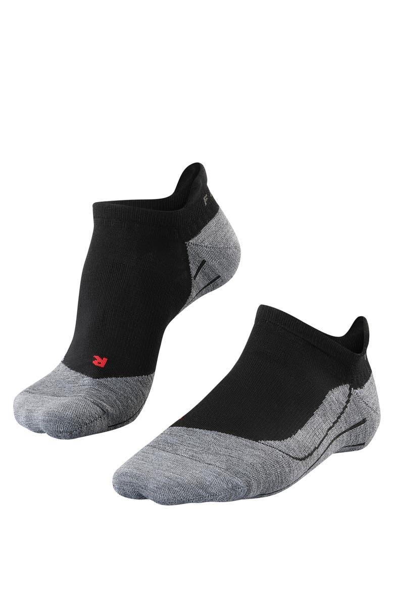 TK5 Wander Invisible Hiking Socks, Main, color, Black-Mix