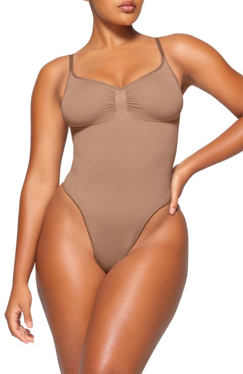 Seamless Sculpt Thong Bodysuit (Regular & Plus)