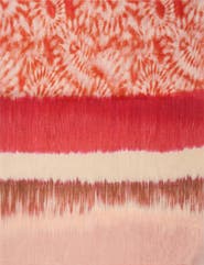 SAACHI Tie Dye Cotton & Silk Scarf