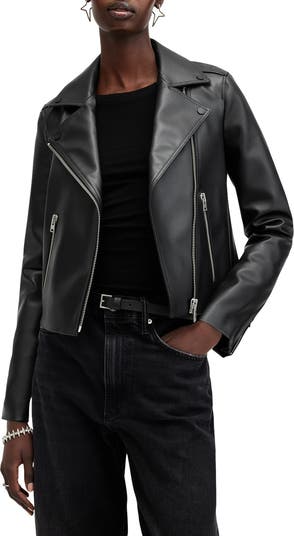 Dalby Desserto Faux Leather Biker Jacket
