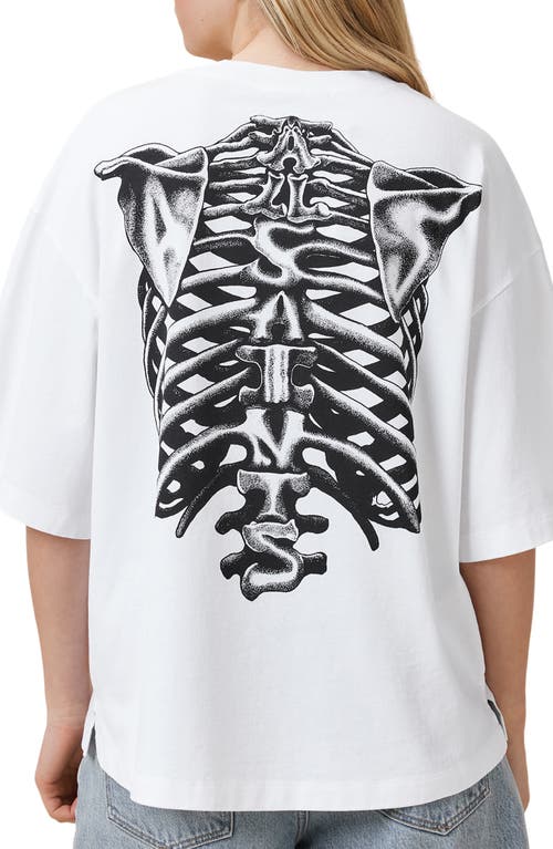 Allsaints Amelie Anatomica Oversize Cotton Graphic T-shirt