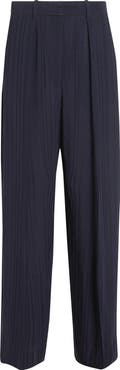 Victoria Beckham Pleated Wide Leg Trousers