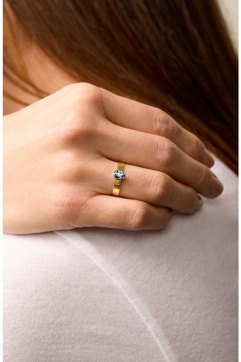 14K Gold Topaz Ring, Alternate, color, 14KY 1BTPS0.5
