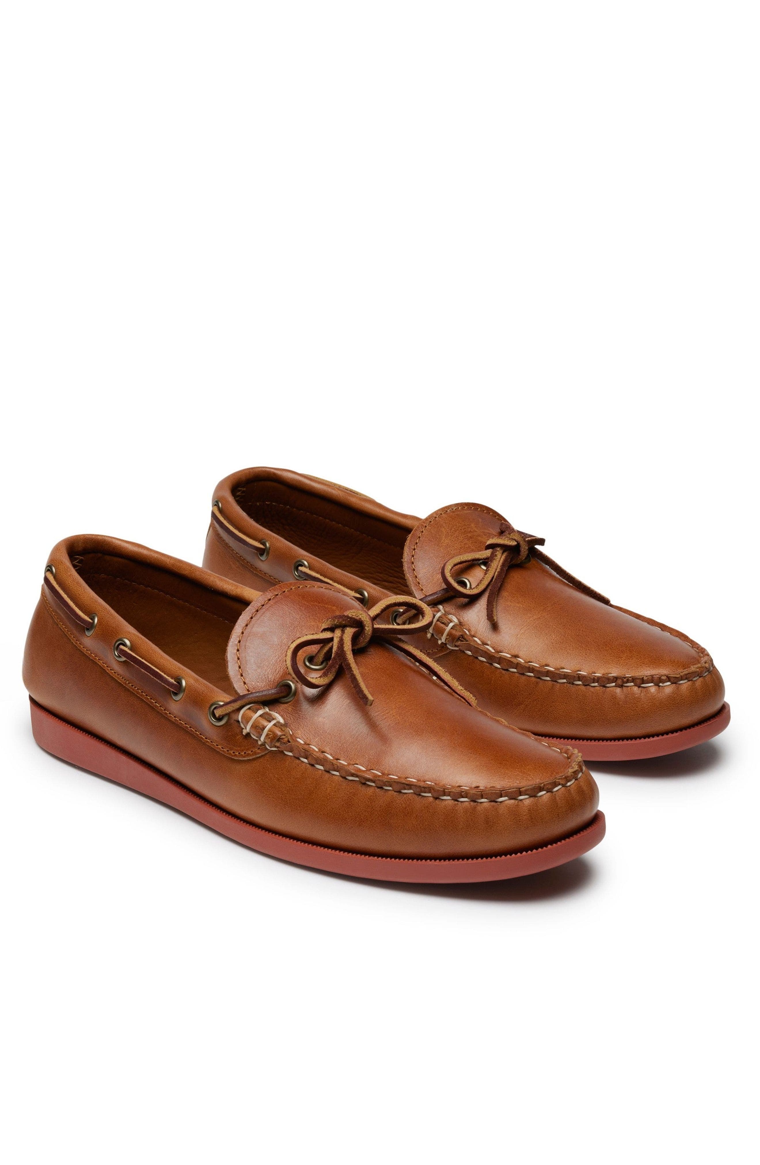 Quoddy Canoe Shoe, Alternate, color, Whiskey