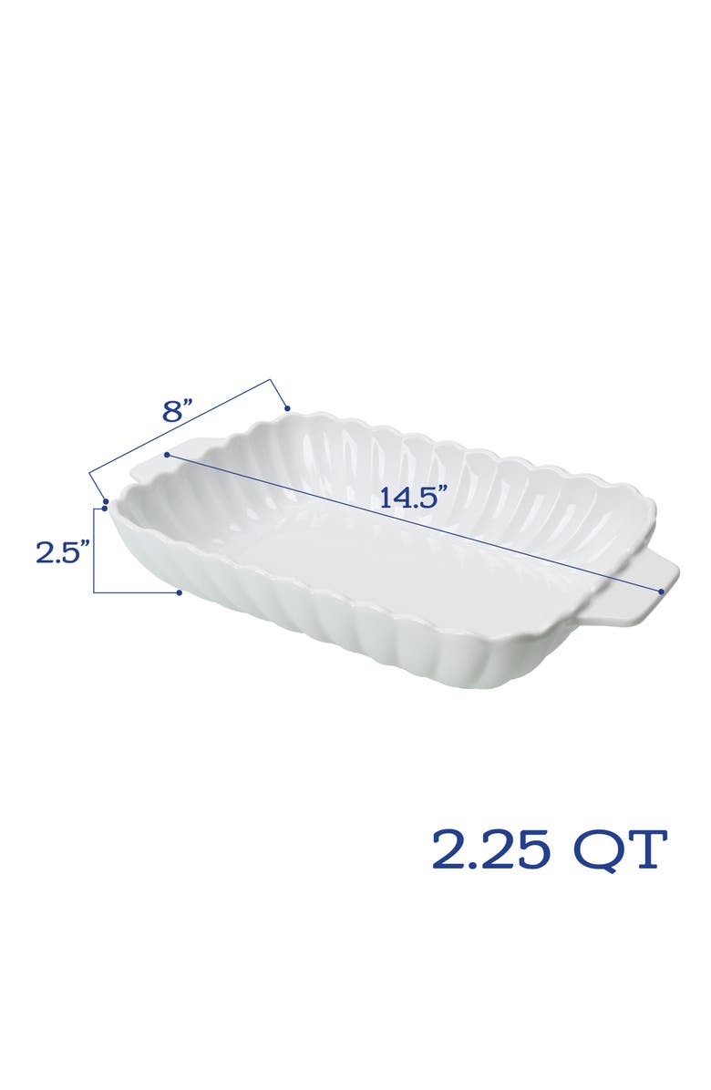 BIA Cordon Bleu Petal 2-Piece Baking Dishes, Alternate, color,