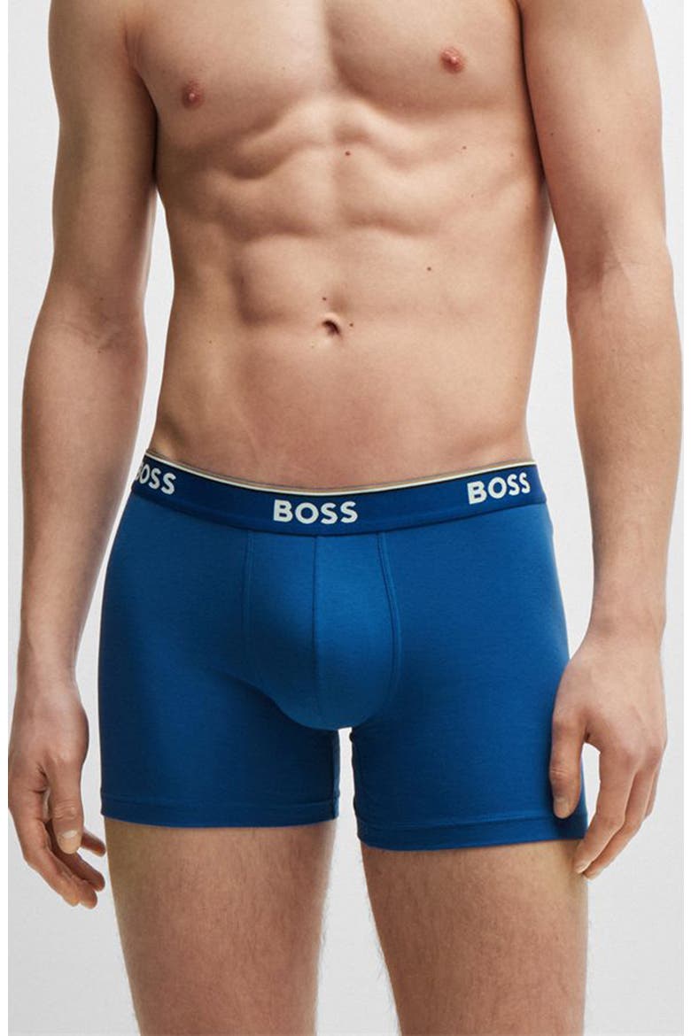 3-Pack Power Stretch Cotton Boxer Briefs, Alternate, color, OPEN MISC