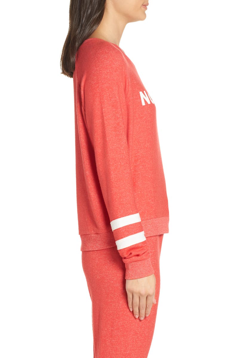 Make + Model Cozy Crew Raglan Sweatshirt, Alternate, color,