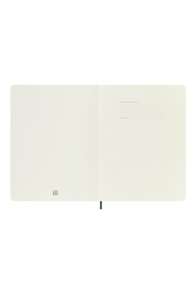 Extra Large Soft Cover Notebook, Alternate, color, MYRTLE GREEN