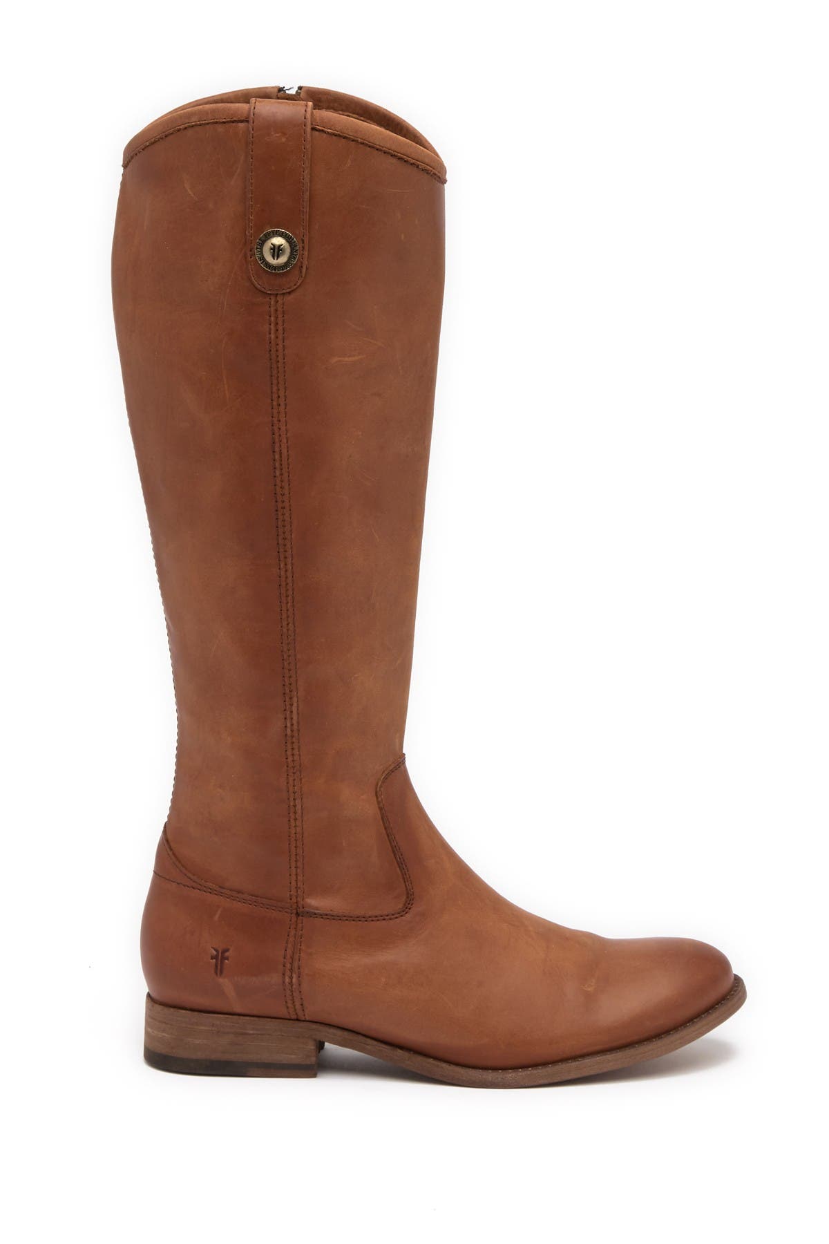 Frye Melissa Button Inside Zip Leather Boot, Alternate, color, 