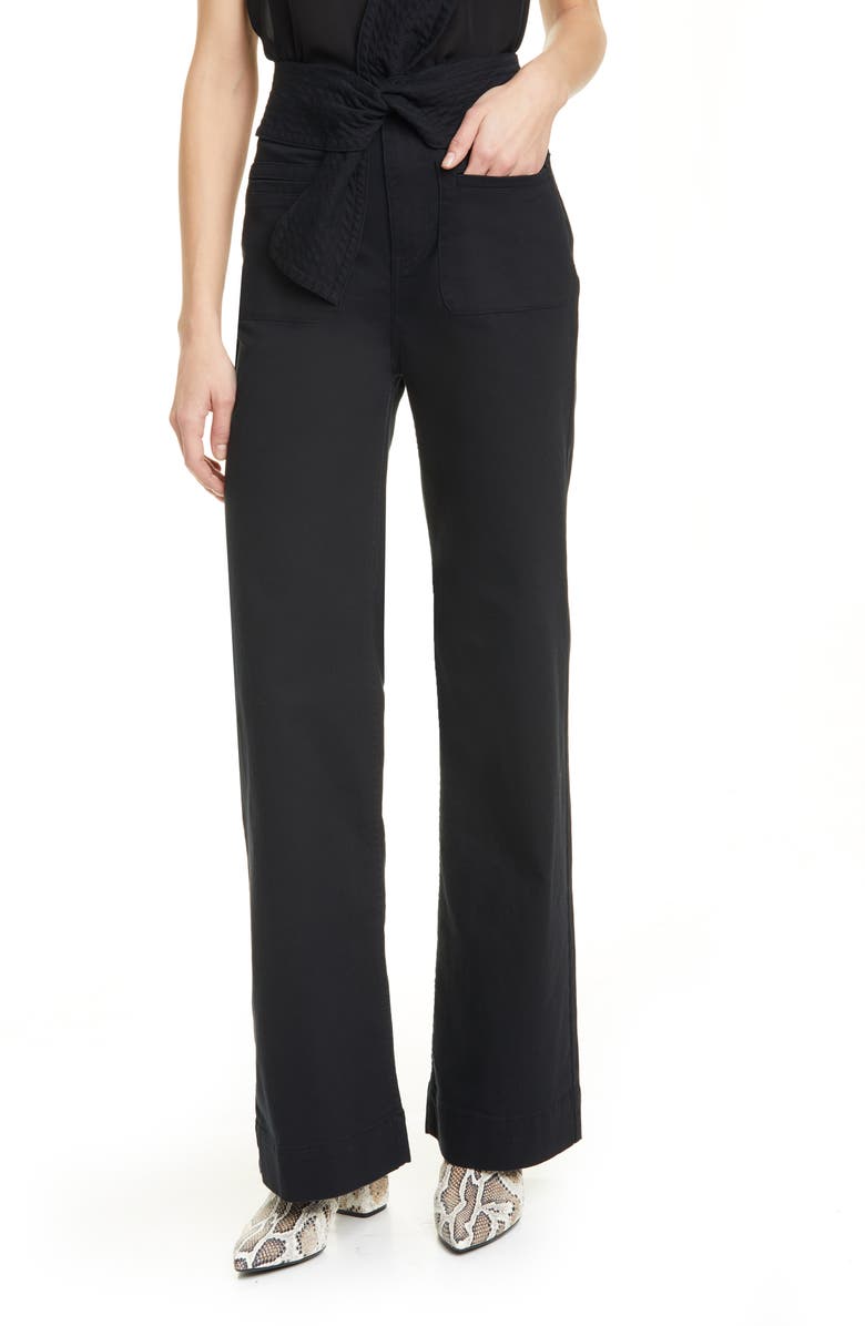 Ulla Johnson Wade Tie Waist Jeans, Main, color, 