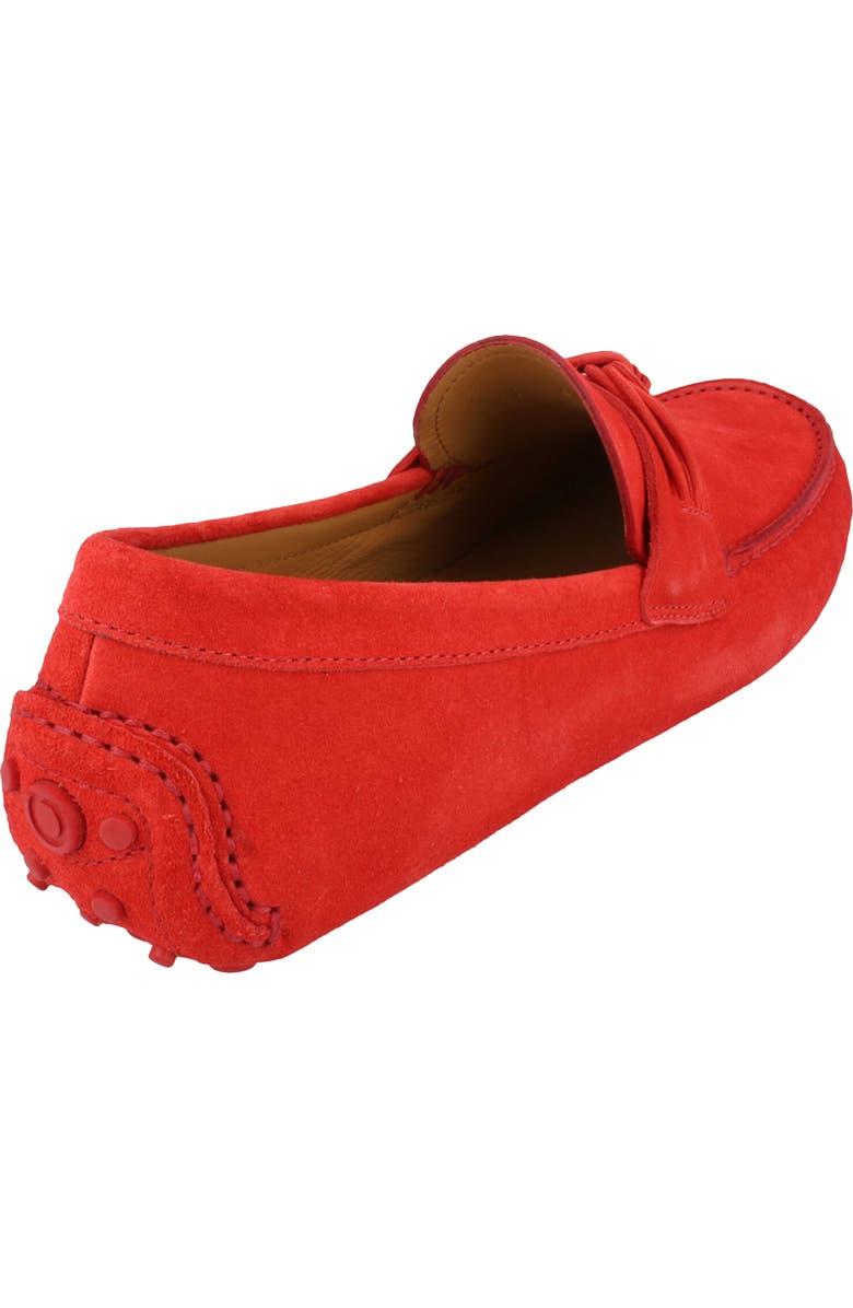 FERRAGAMO Forbes Driving Loafer, Alternate, color, Red