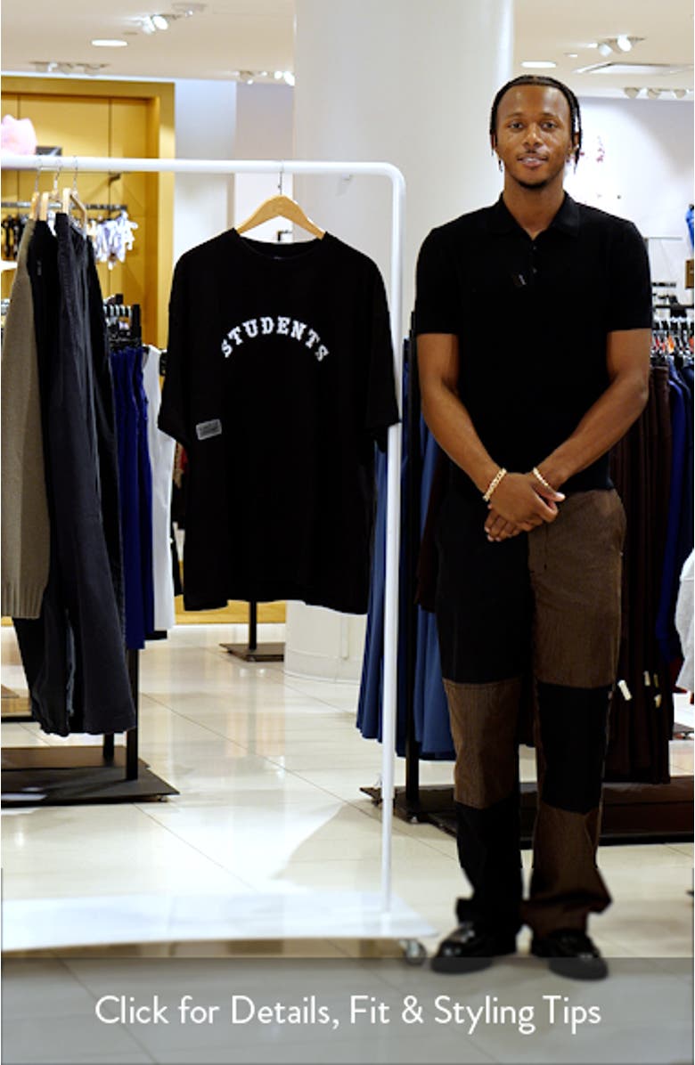 Bases Covered Oversize Logo Graphic T-Shirt, sales video thumbnail