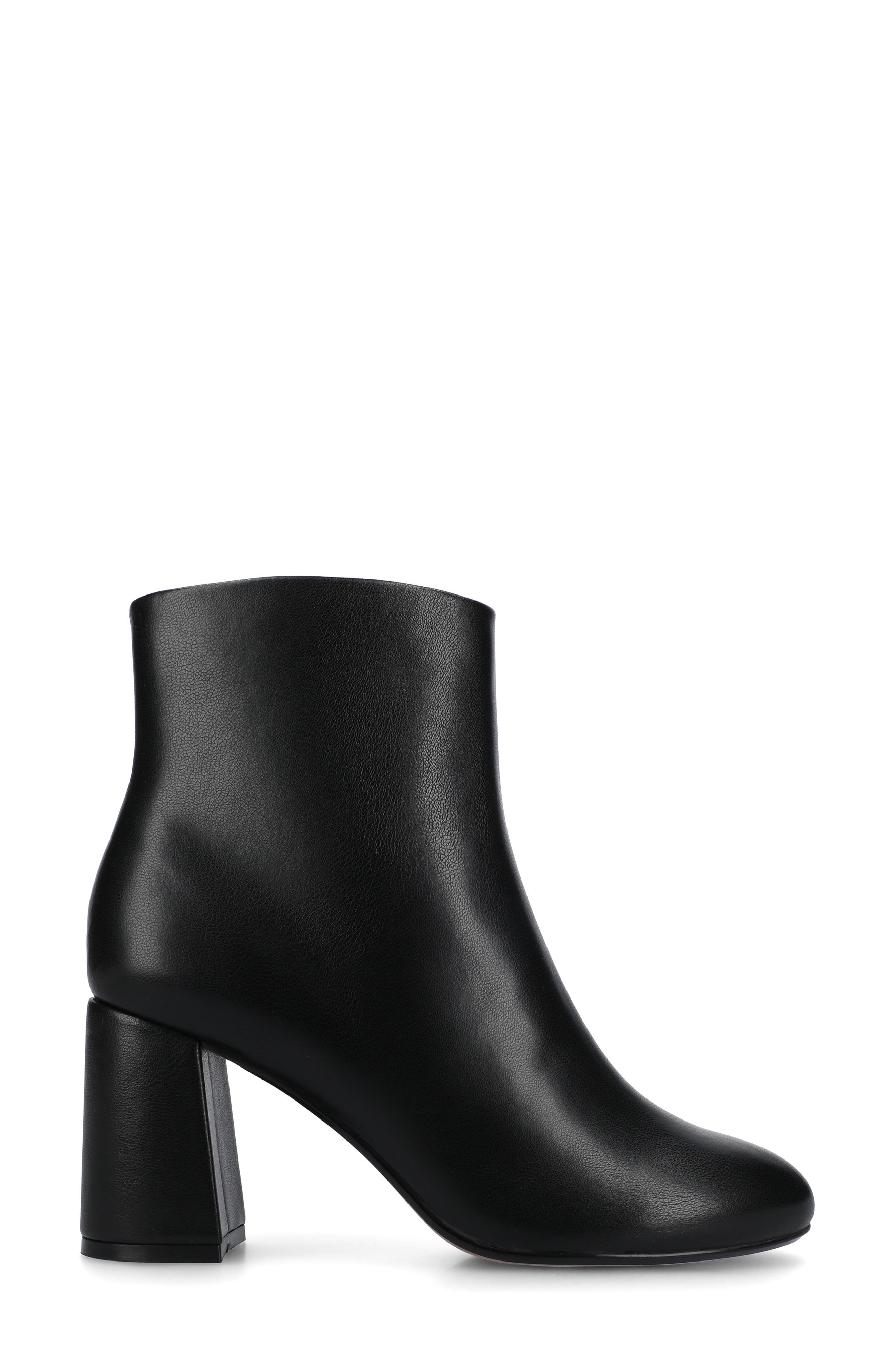 Journee Collection Kit Ankle Boot, Alternate, color, Black