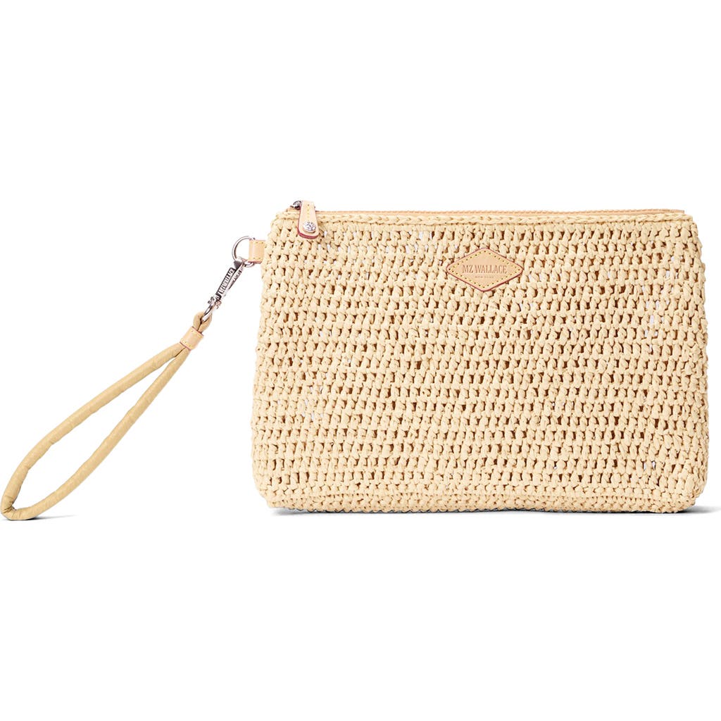 MZ Wallace Crochet Clutch in Camel  product
