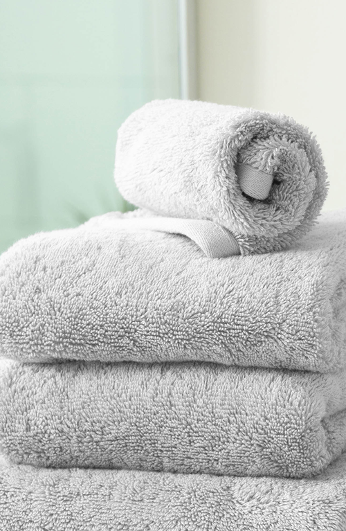 Italic Serene Ultraplush Collection Bath Essentials- Washcloths 4 Pack In Gray