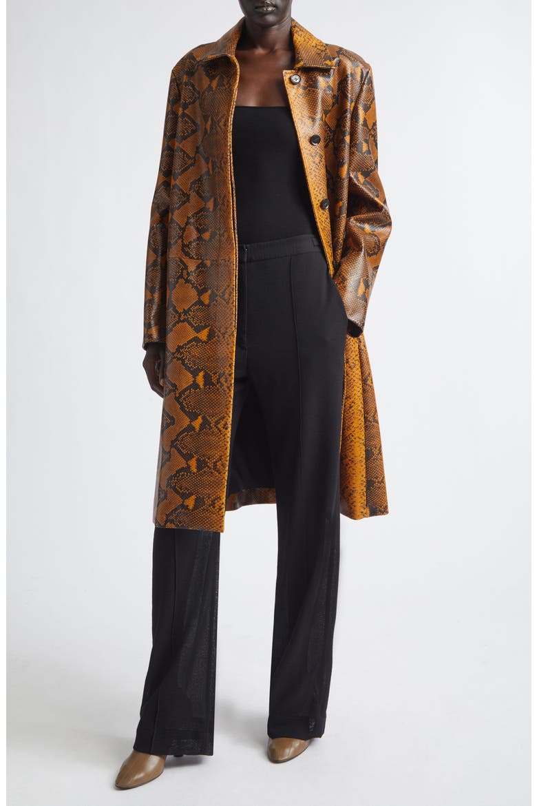 Eran Pintuck Sheer Wool Pants, Alternate, color, BLACK